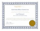 Certified Mold Inspectior - MICRO CMI