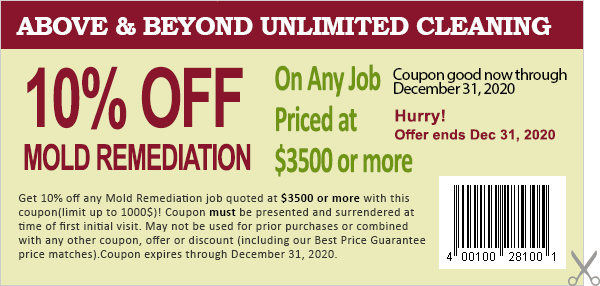 $750 OFF Mold Remediation Coupon